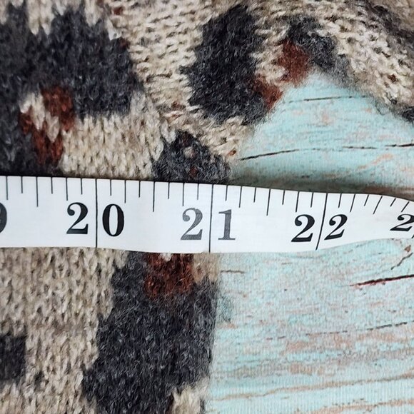 Steve Madden Leopard Print Sweater Dress Large - Picture 10 of 10